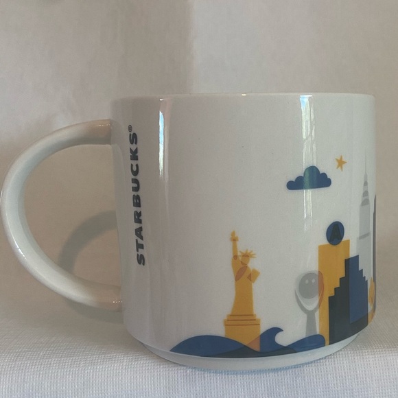 Starbucks Coffee Mug New York City You Are Here Collector Series 14oz 2013 NYC - Picture 2 of 6